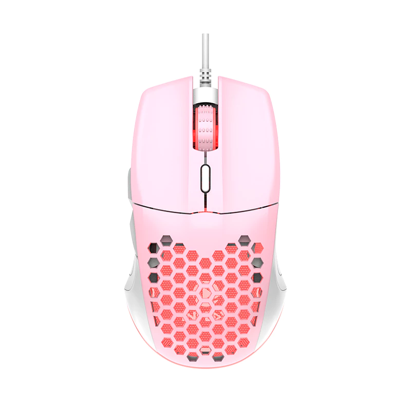 12% OFF Inplay M066 RGB Gaming Mouse Lightweight Hollow Luminous Mouse For PC / Computer / Laptop