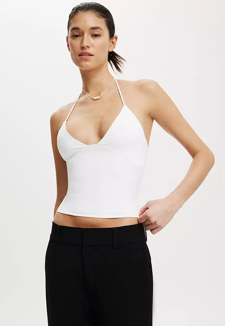 57% OFF Hold Me Halter Top