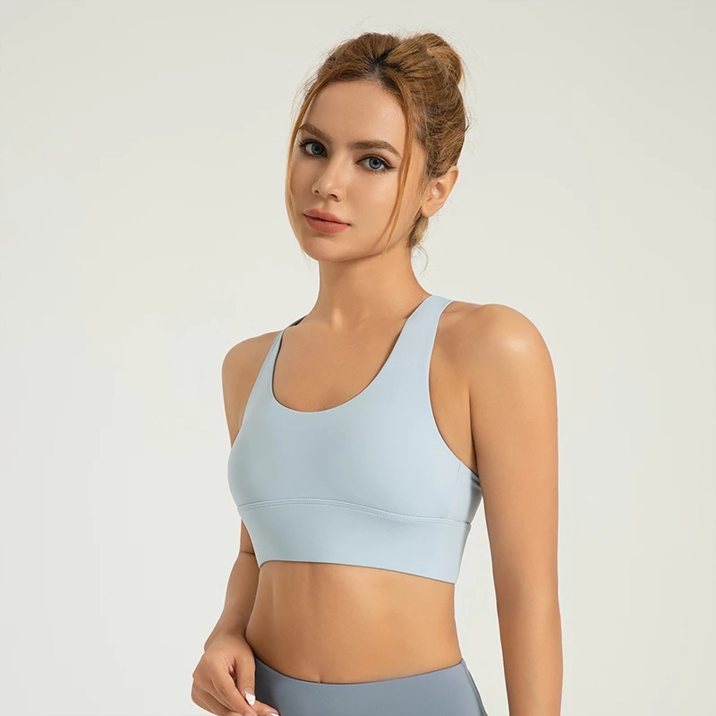 41% OFF Women's Sports Shockproof Yoga Bra Gym Fitness Running Beauty Back Vest With Pads