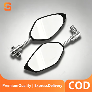 43% OFF Universal Non-Graded Side Mirror 1Pair | For All Motorcycles