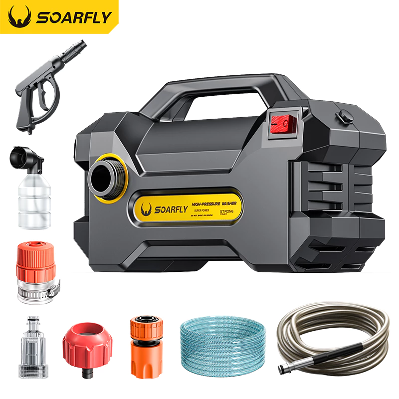 48% OFF SOARFLY 2026 Pressure Washer Heavy Duty Portable Power Sprayer Car Washer NEW RANK