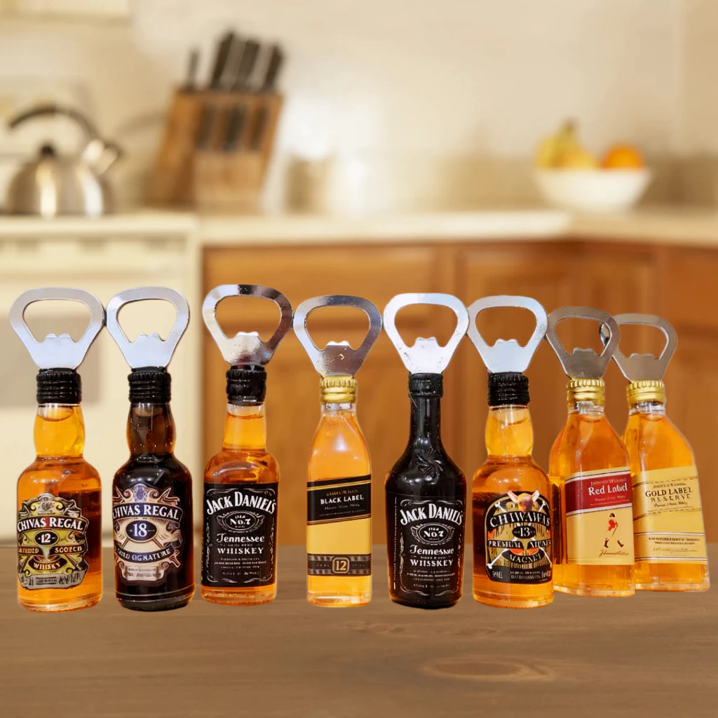 61% OFF Set of 10pcs / 5pcs Bottle opener beverage bottle opener with magnet refrigerator magnetic suction