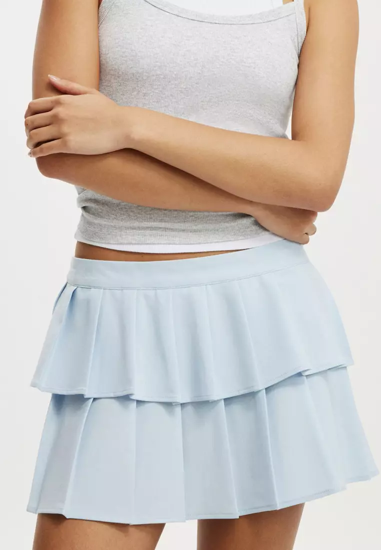 78% OFF Cotton On Double Pleated Mini Skirt