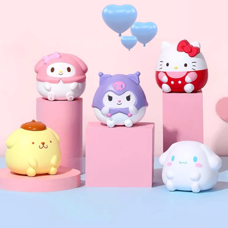 65% OFF Cinnamoroll Squishy Toys Kuromi Fidget Toy Anti Anxiety Sanrio Decompression Toy Squeeze Ball