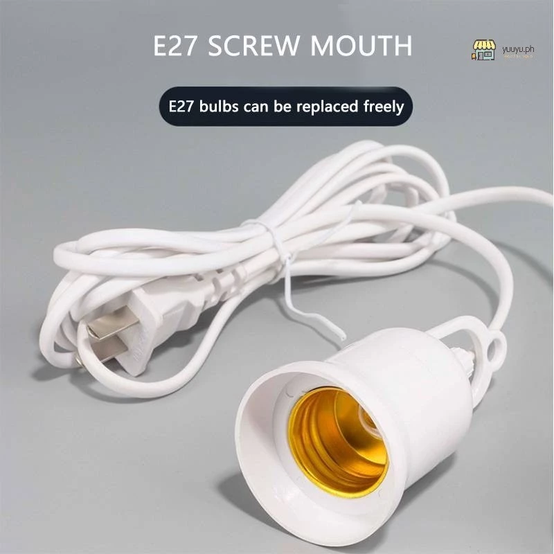 86% OFF 3M/5M/8M/10M LED Bulb Extension Socket with Switch | Easy-to-Use Light Bulb Holder Adapter