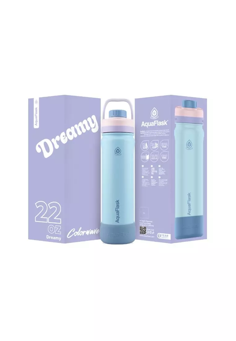 63% OFF 22oz Dreamy Colorwave Sports Lid Collection Stainless Steel Water Bottle