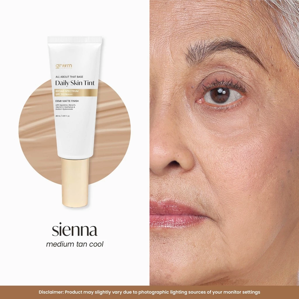 58% OFF GRWM Cosmetics All About that Base Daily Skin Tint Broad Spectrum SPF 30 PA+++ 40mL [demi-matte]