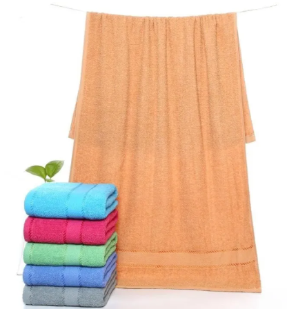 72% OFF BUY 1 TAKE 1 Plain Cannon Bath Towel(70x140cm)