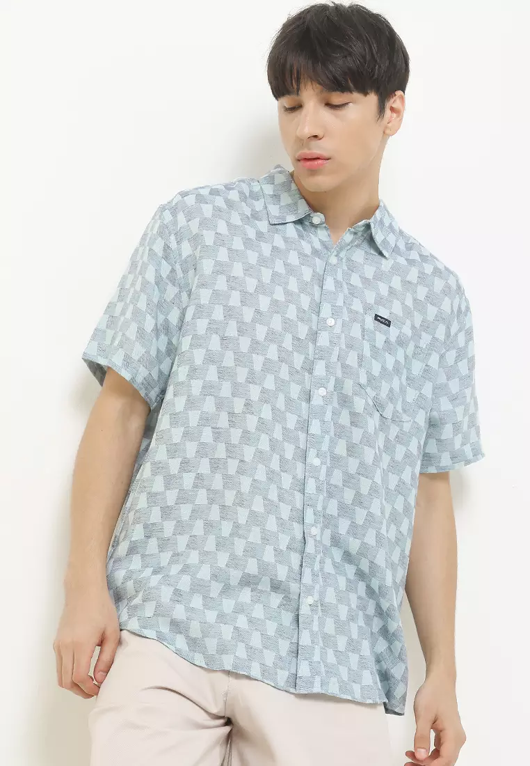 33% OFF RVCA Va Monogram Short Sleeve