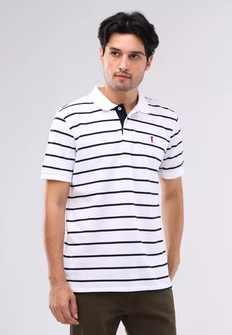 56% OFF Bossini Men 24 Cvc Collared Shirt Pique