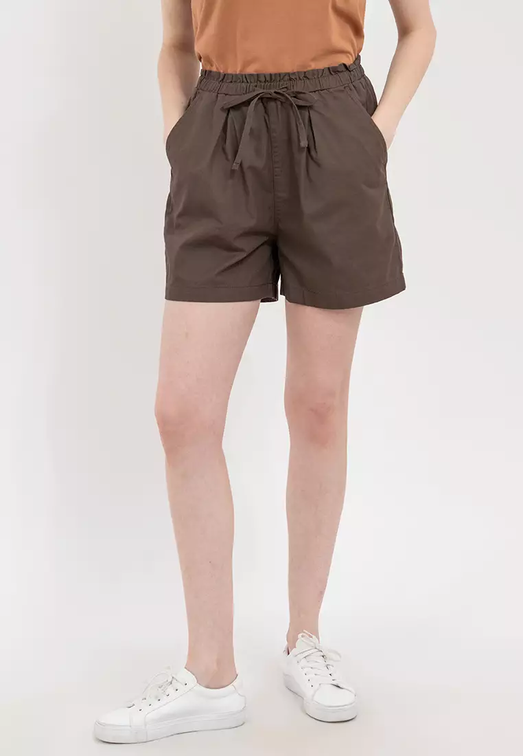 50% OFF Aeropostale Ladies Elastic Waist Paperbag Shorts