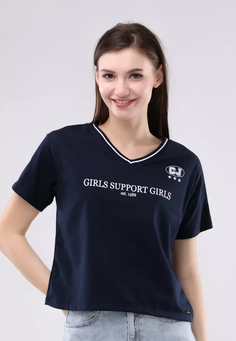 64% OFF Crissa Single Jersey Short Sleeves Top