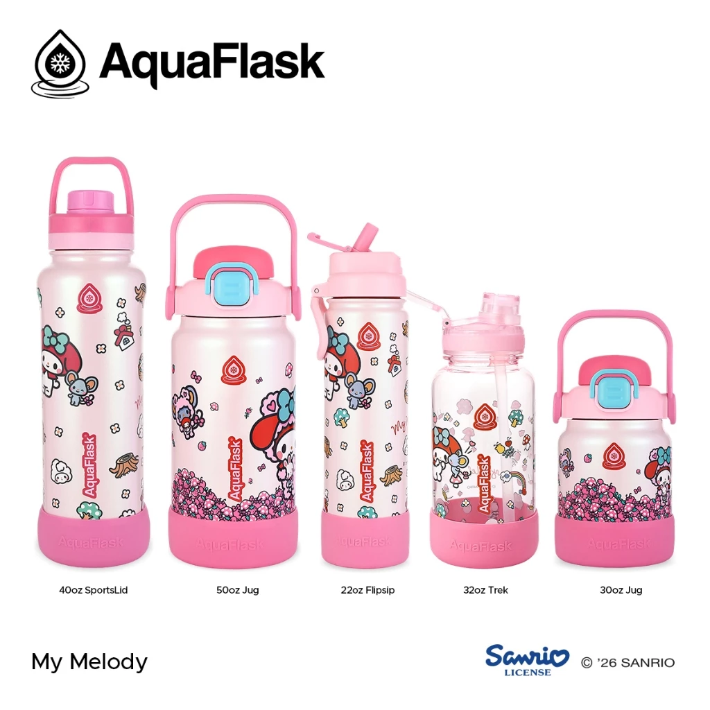 67% OFF AquaFlask Sanrio Characters (22oz / 30oz / 32oz / 40oz / 50oz) Drinking Water Bottle