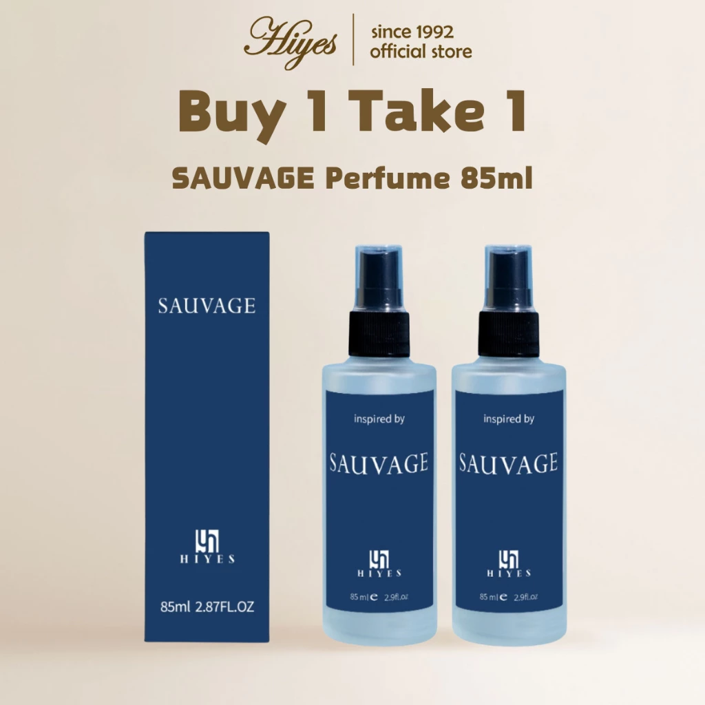 28% OFF HIYES【Buy 1 Take 1】Sauvag Perfume Inspired Scent Oilbase LongLasting 85ml Bottle 30%Oil Concentration