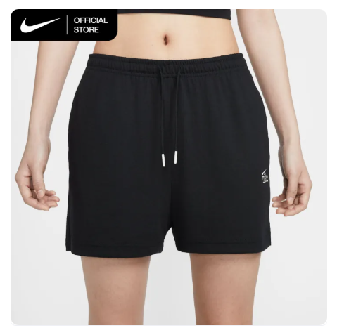 26% OFF Nike Women's Sportswear Chill Knit High-Waisted Lightweight Shorts - Black [IQ0095-010]