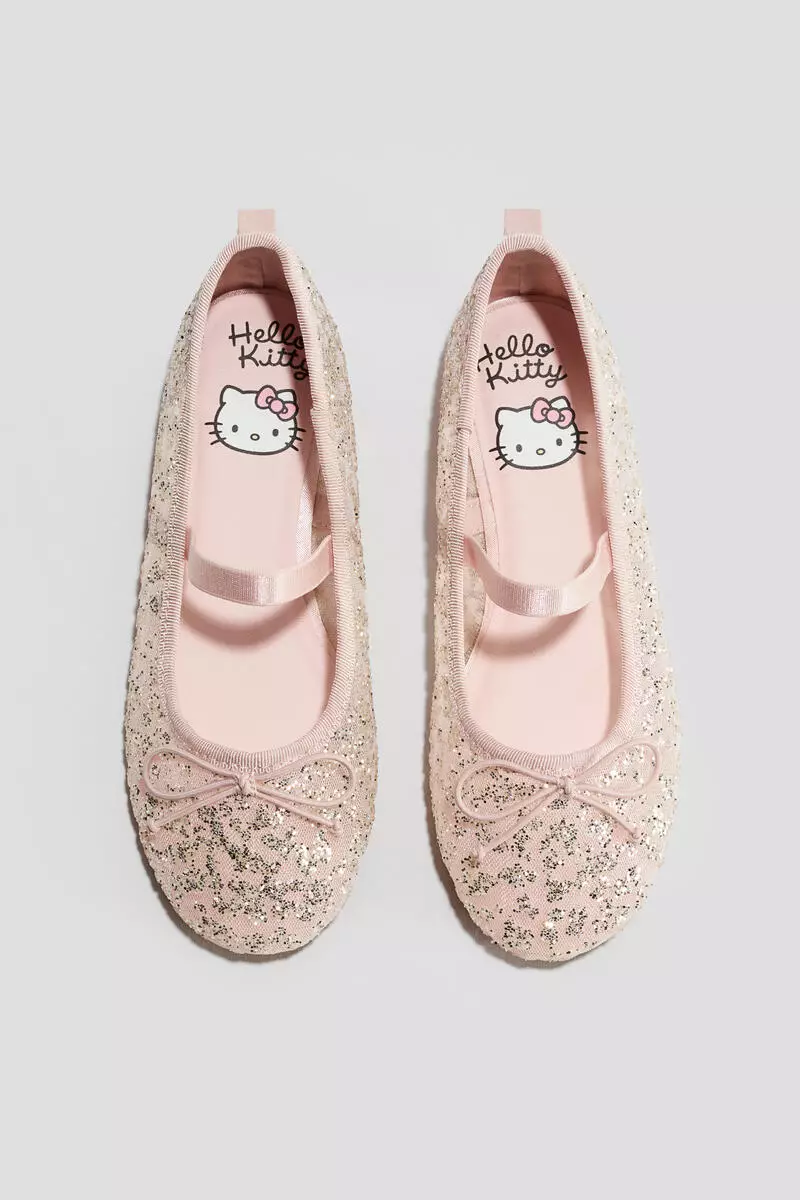 20% OFF H&M Glittery ballet pumps
