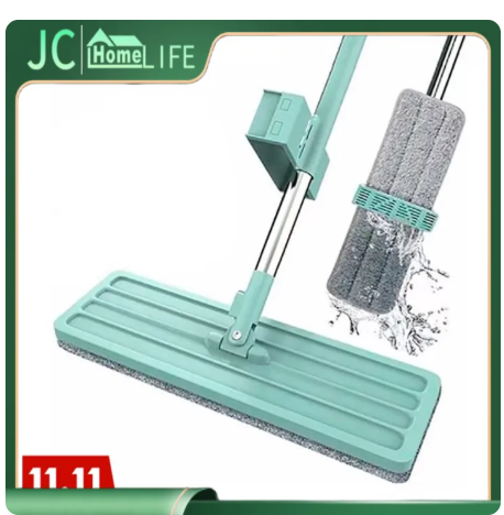 29% OFF Smart Mop 360 Rotating Lengthen Flat Mop Free Hand Washing Flat Mop Cleaner Lazy Household Cleaning