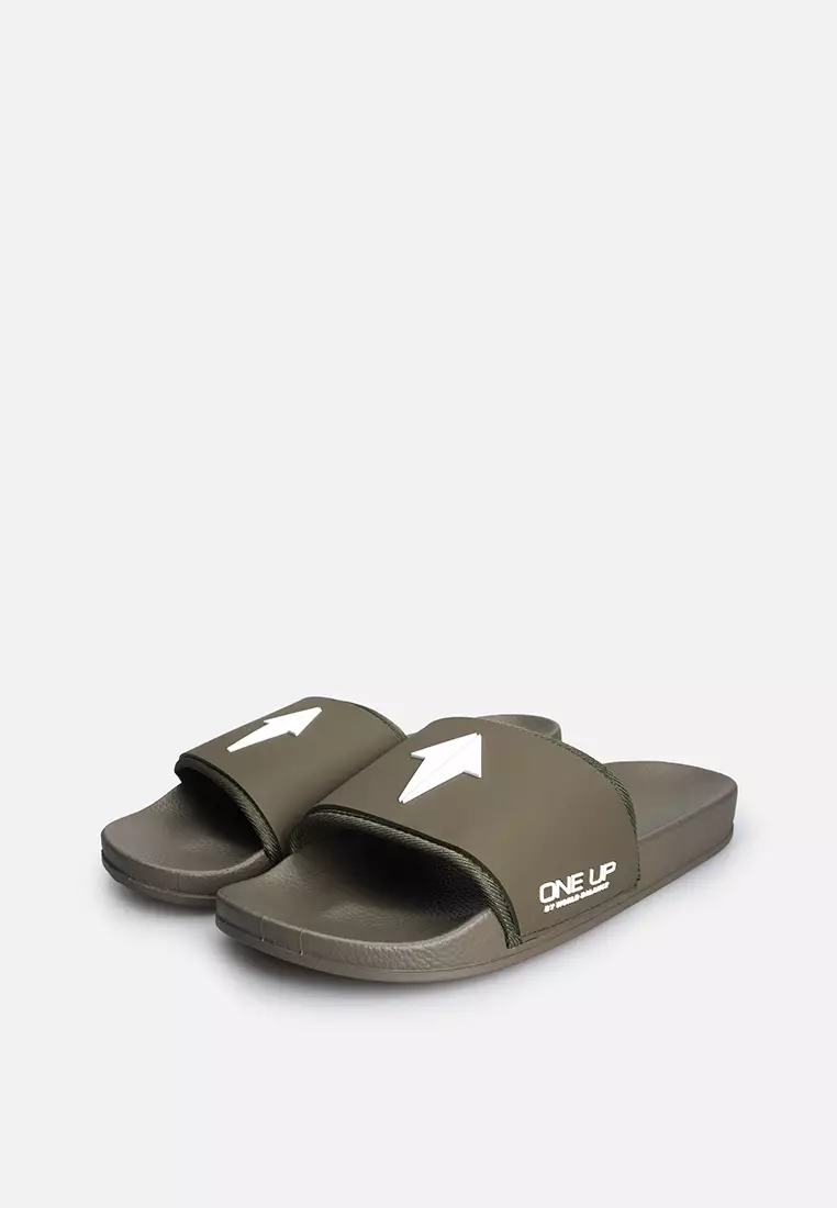 24% OFF One Up By World Balance Castiel Slides Men's Slides