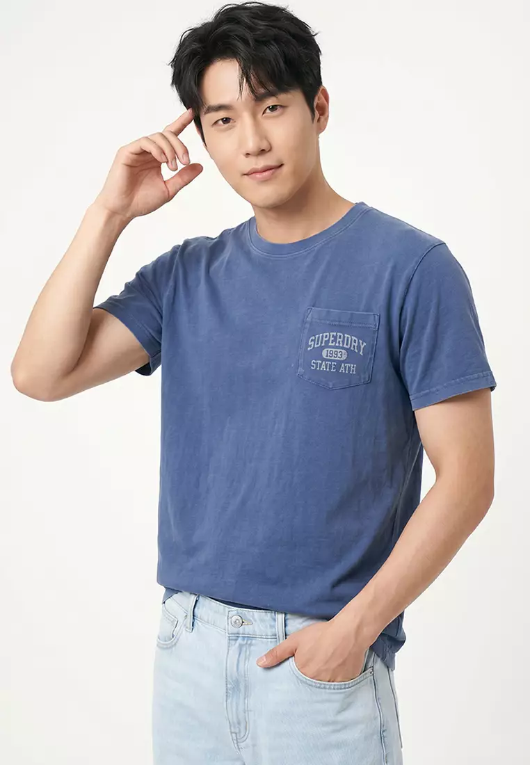 47% OFF Vintage Prep Relaxed Pocket Tee
