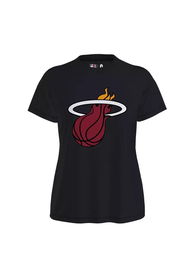 50% OFF Basics Primary Logo Miami Heat Womens T-Shirt