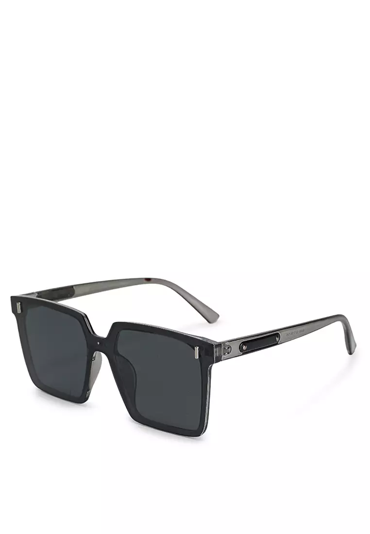 18% OFF Retro Block Sunglasses
