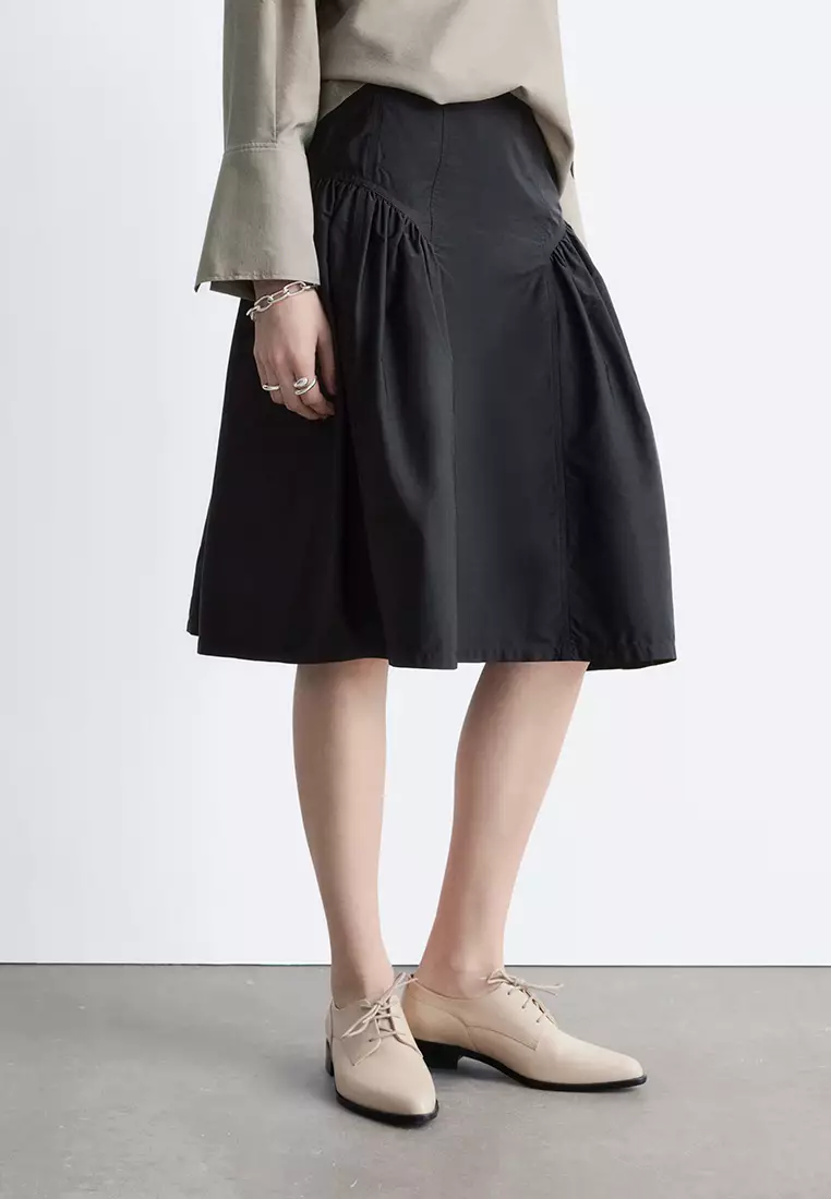 60% OFF & Other Stories Puff A-Line Midi Skirt