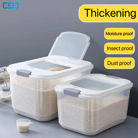 45% OFF 【CBB】Rice Dispenser Rice container Rice box and Food Rice Storage with measuring cup Storage