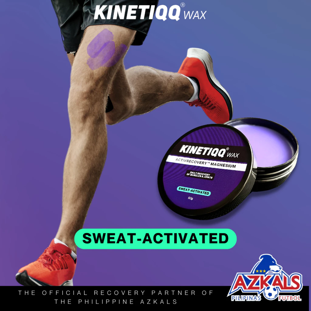 29% OFF KINETIQQ Wax Active Recovery Magnesium Wax for Workout and Sports Balm 50g Sweat Activated Relief