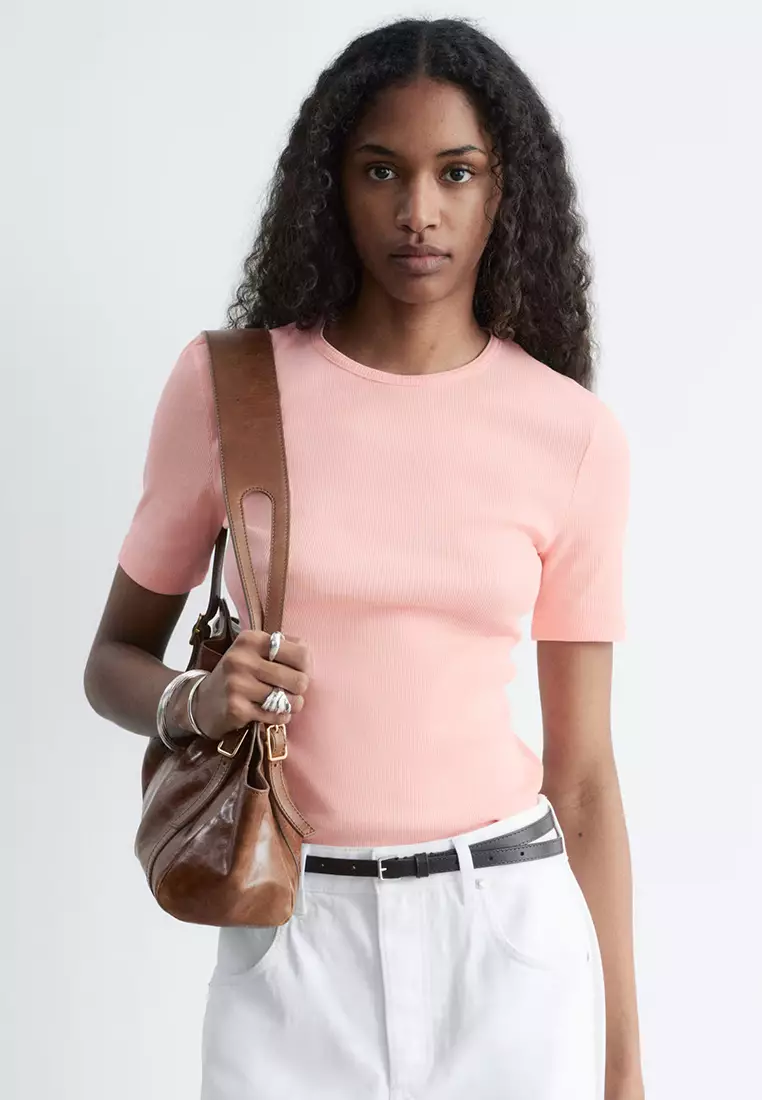 60% OFF Ribbed T-Shirt