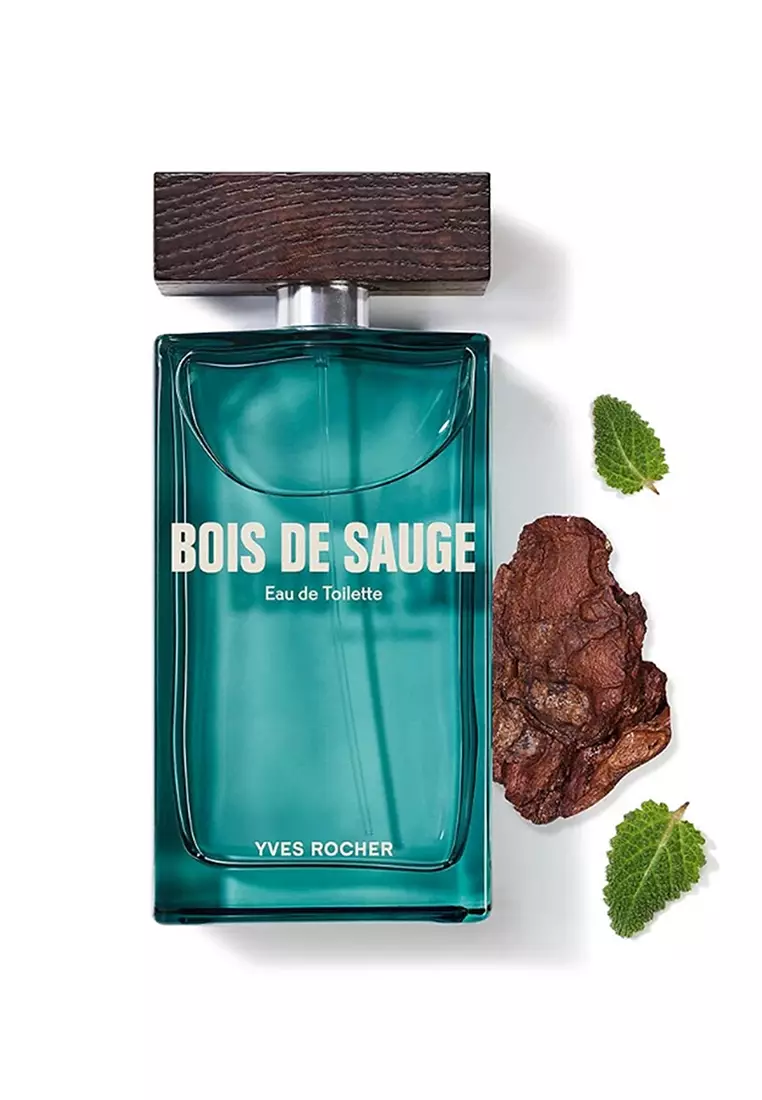 43% OFF Yves Rocher Bois De Sauge Perfume Eau de Toillete EDT 100ml Balance Woody Aromatic Fragrance for Men