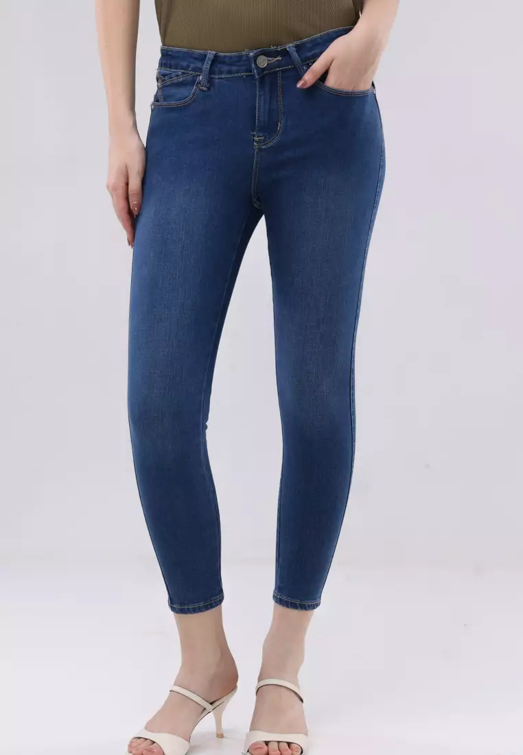 60% OFF Skinny Cropped Jeans
