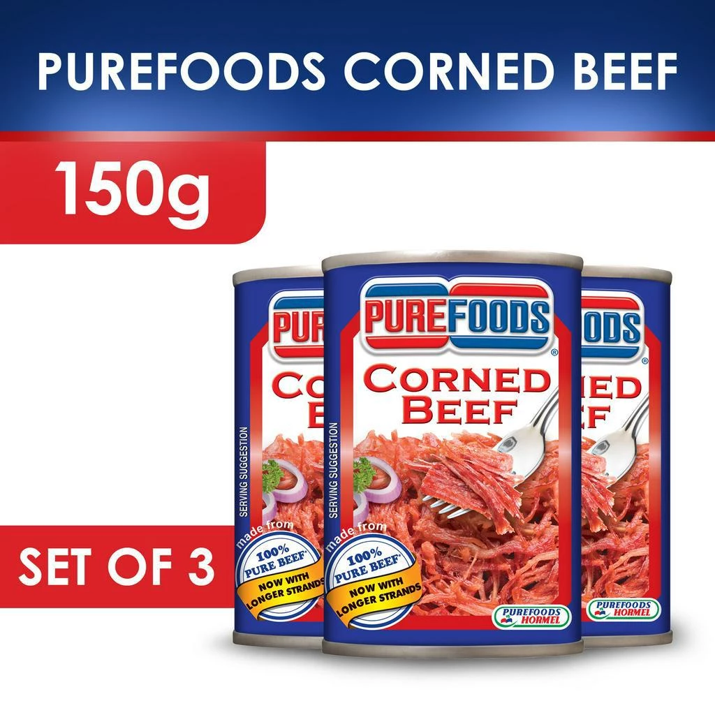10% OFF Purefoods Corned Beef (150g) Set of 3