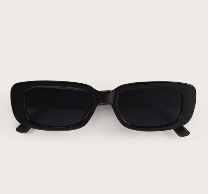 3% OFF Women's Square Small Frame Retro Sunglasses, Fashion Shade For Outdoor Driving, Beach, Summer Travel & Vacation Accessories