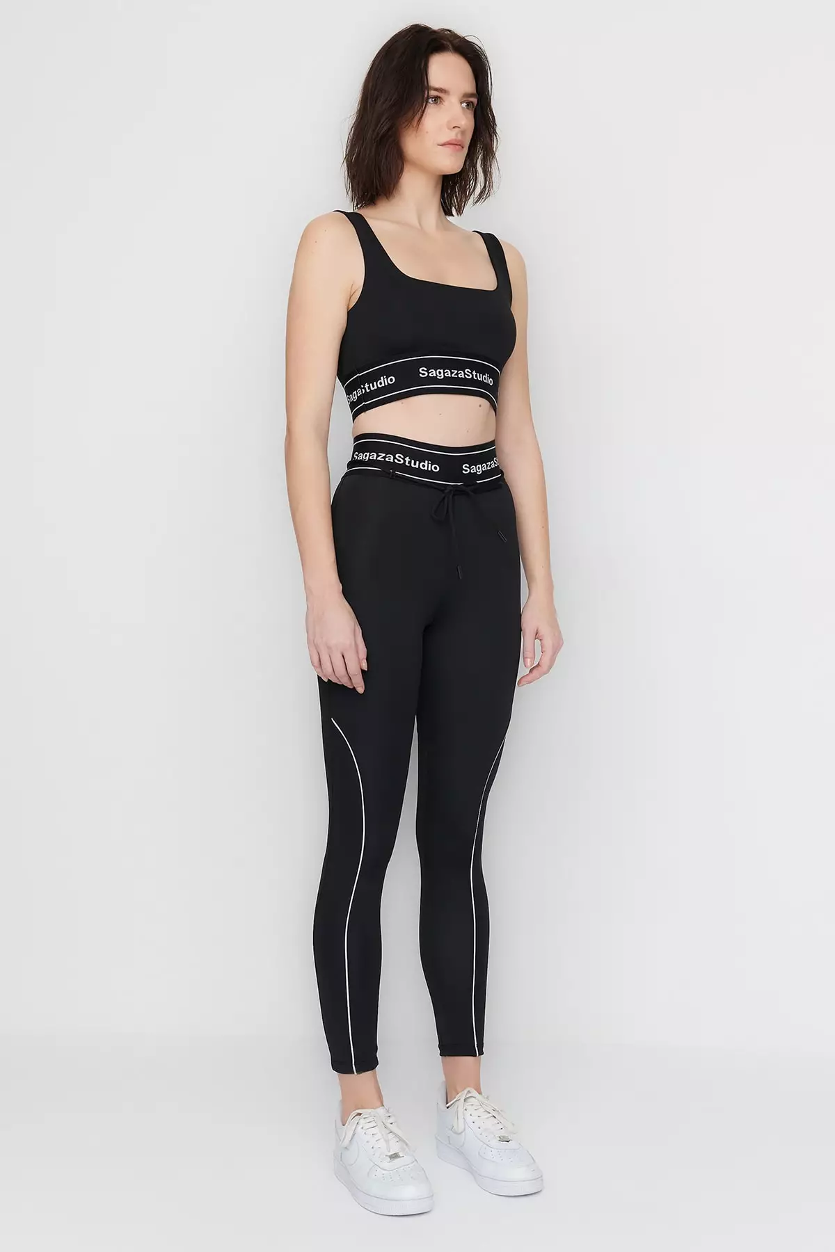 66% OFF X Sagaza Studio Leggings with Piping Detailed