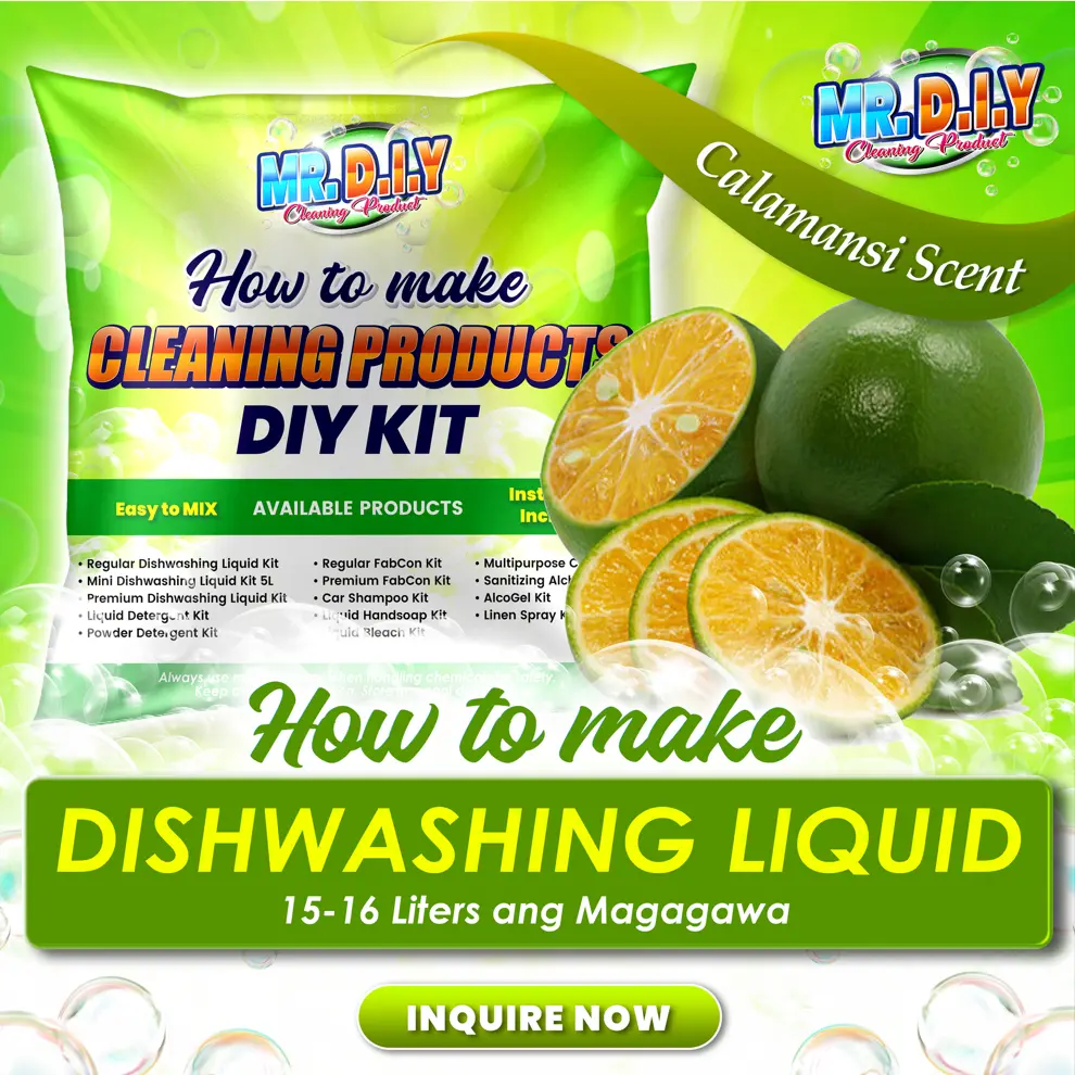 24% OFF MR DIY Dishwashing Liquid Kit 15-16 Liters - Household Cleaner