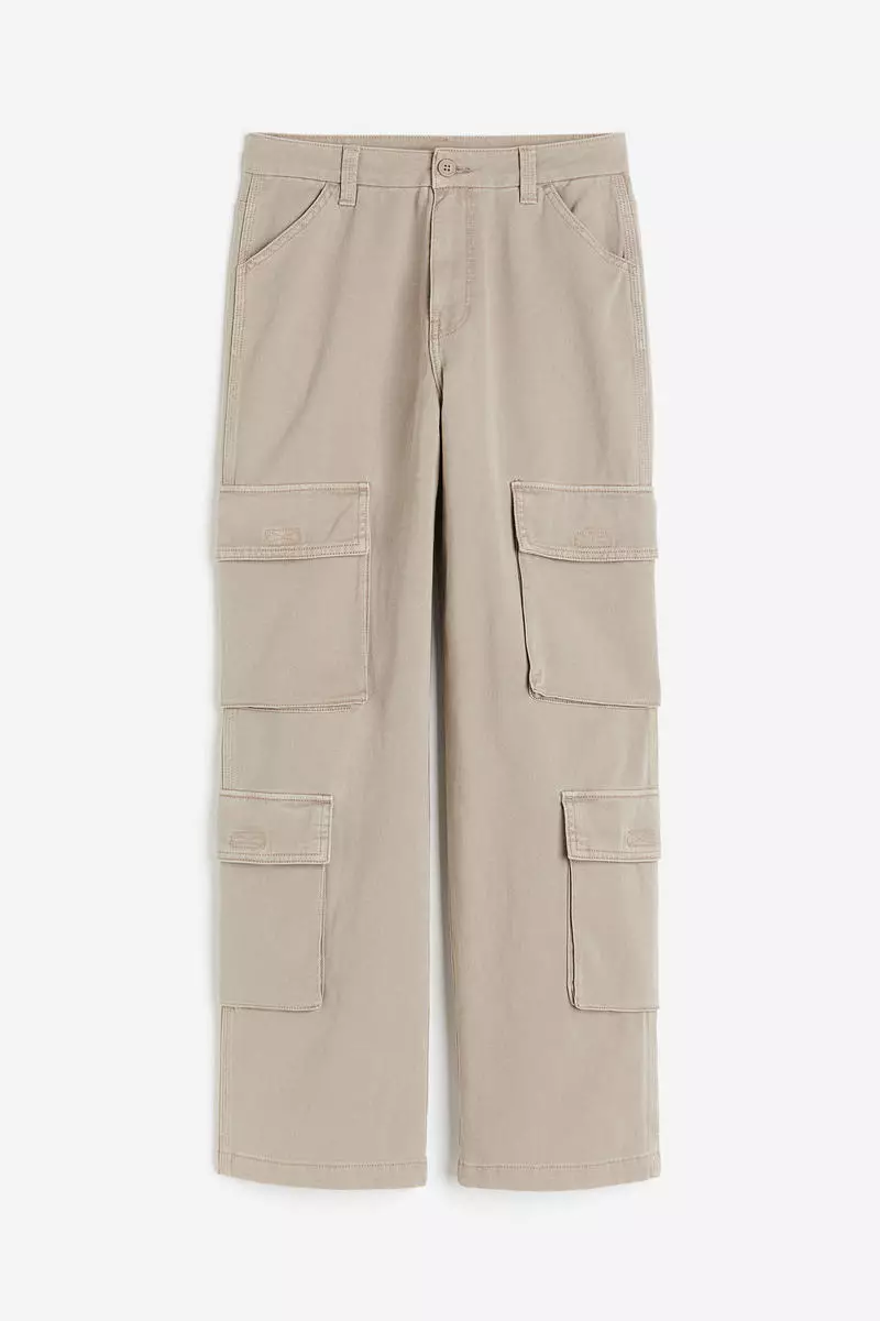 60% OFF Twill cargo trousers