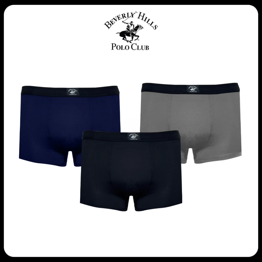 21% OFF Beverly Hills Polo Club Breathable Mesh Micromodal Support Boxer Briefs BP-3P-4819