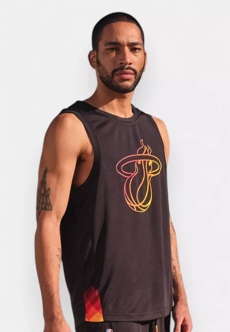 55% OFF NBA Miami Heat Basketball Jersey Regular Fit Cromatics Collection