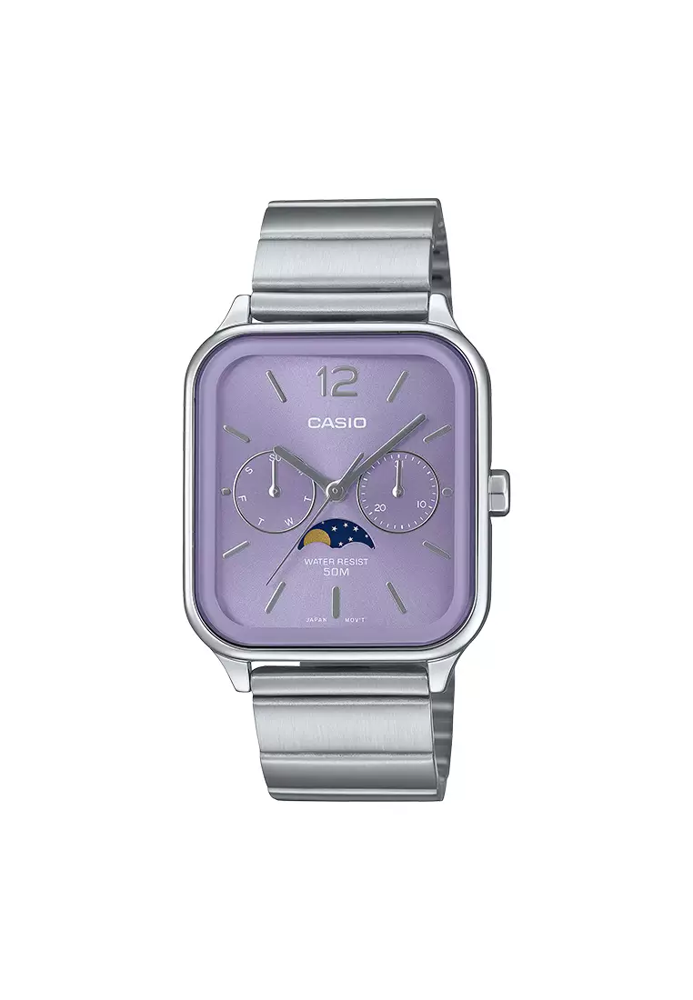 57% OFF Casio Enticer Silver Stainless steel Bracelet Analog Watch GNY-MTP-M305D-6AVDF