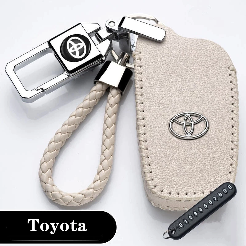 Toyota Key Cover Toyota Keychain holder Toyota key holder Yaris Yaris Cross Camry Corolla Corolla Cross Razie Vios Wigo Hiace Agya