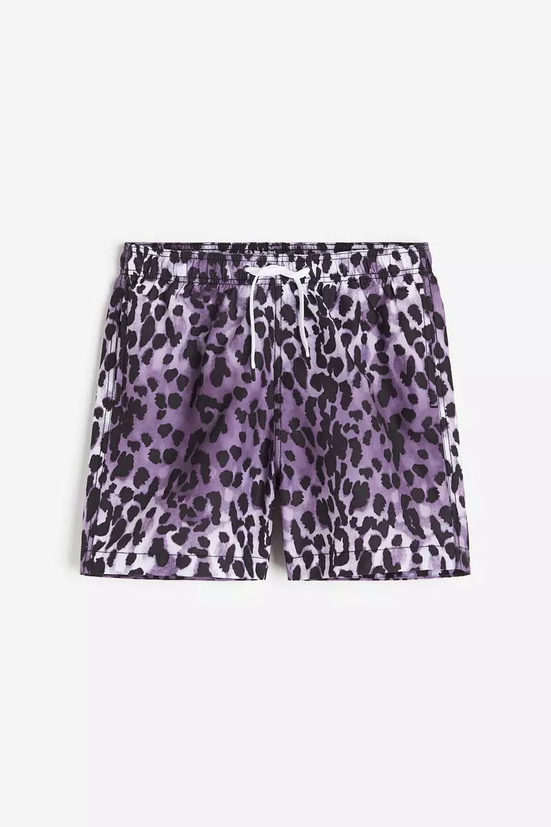 50% OFF H&M Patterned swim shorts