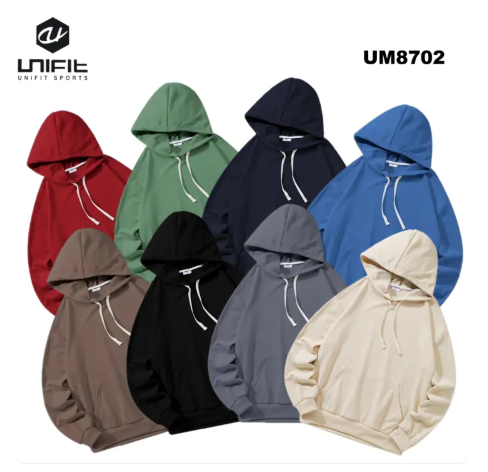 44% OFF UNIFIT Men's Hoodie Jacket Plain Fashion Sweat Shirts Long Sleeve UM8702