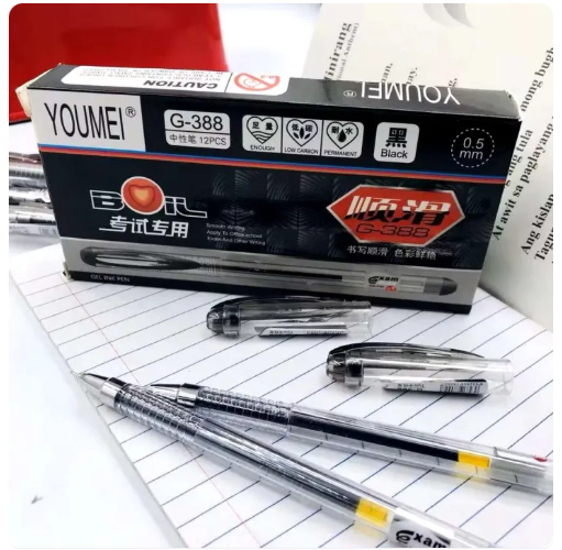 75% OFF 0.5mm Gel Ink Pen Ballpen sign pen gel pen 12pcs/box School Office Supplies