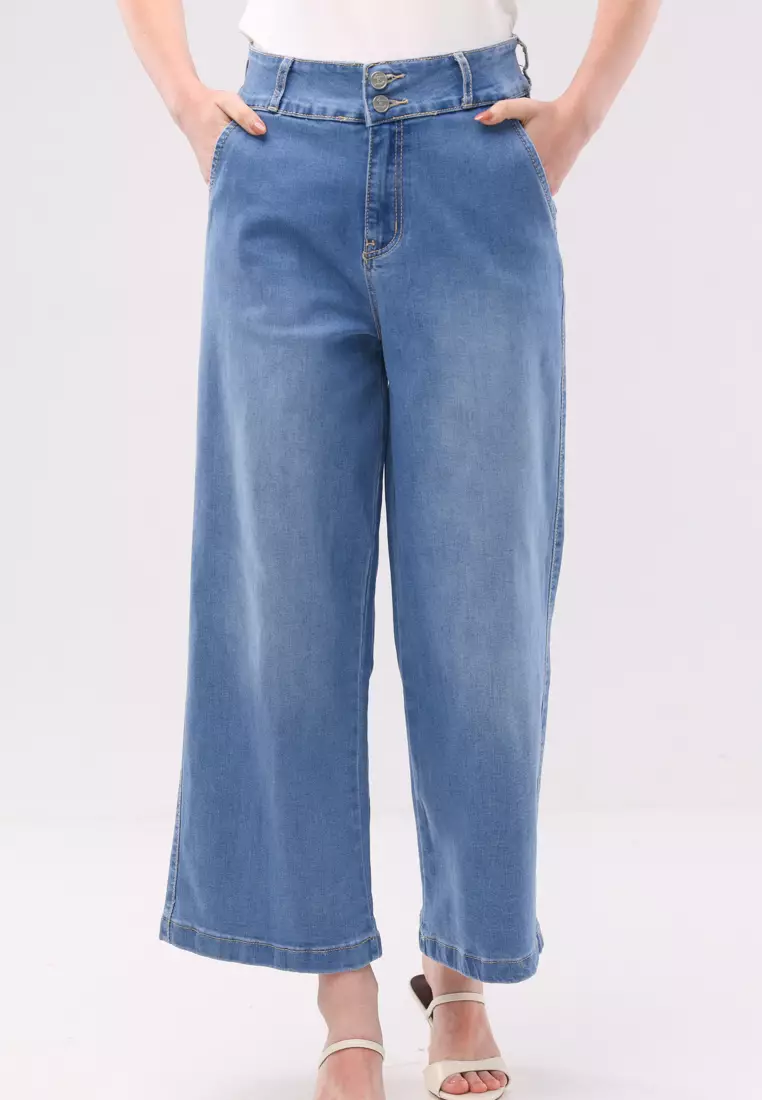 60% OFF Wide Leg Jeans