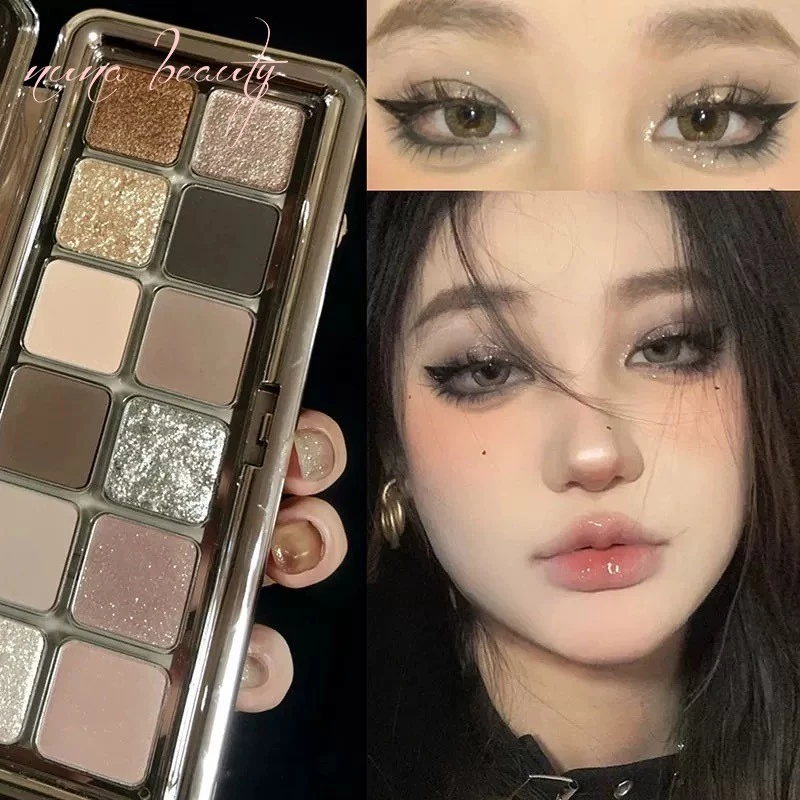 51% OFF 12Colors Vintage Tone Eye Shadow Plate Dark Smoky Makeup Nude Eye Shadow Palette Make Up Set  4.6  7.3K ratings 10K+ Sold