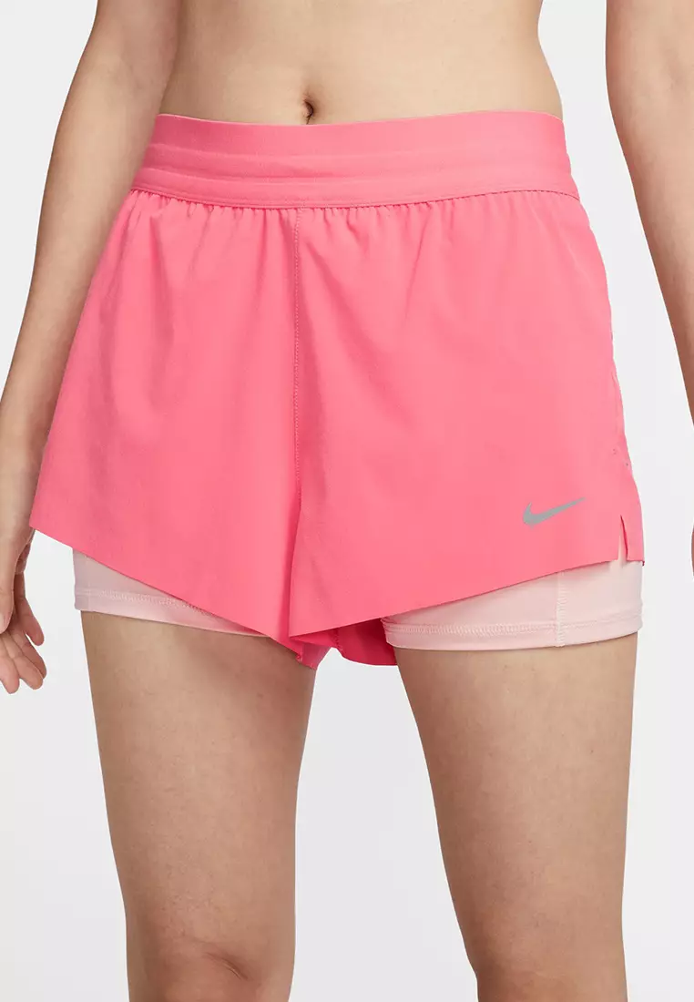15% OFF NIKE Swift Dri-FIT Mid-Rise 2-in-1 Running Shorts