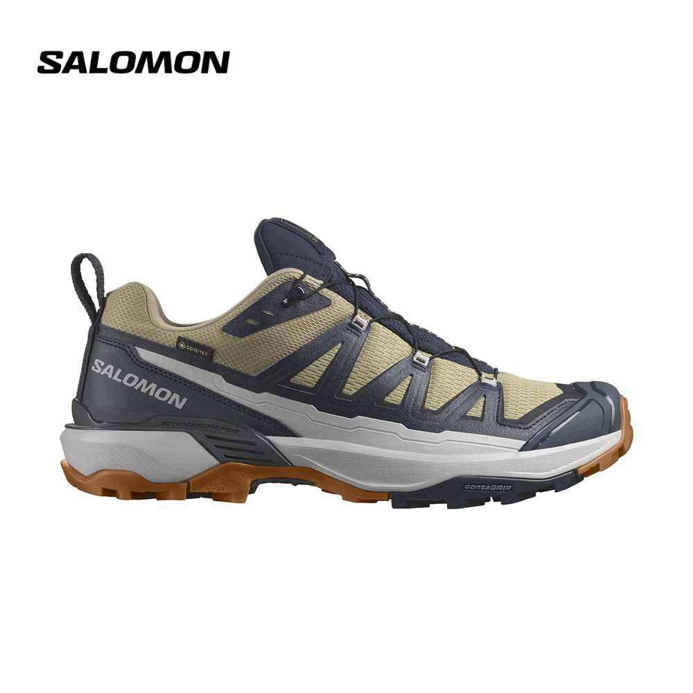 25% OFF SALOMON X ULTRA 360 EDGE GTX Men Outdoor Shoes in Slate Green / Carbon / Glacier Gray