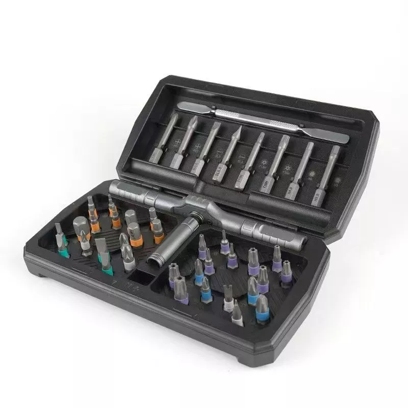 67% OFF 42 in 1Ratchet Screwdriver Set Disassembly Multi-Function S2 Steel Household Wrench Screwdriver Tool