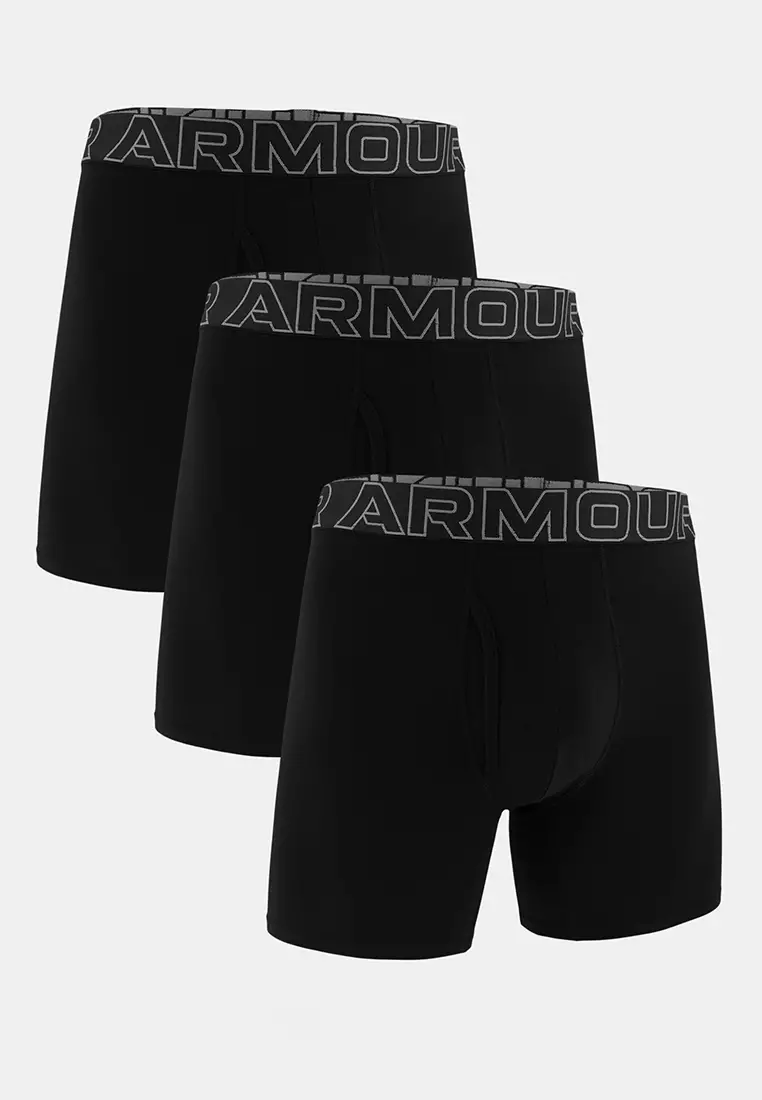 7% OFF Under Armour Performance 6" 3-Pack Boxer Briefs