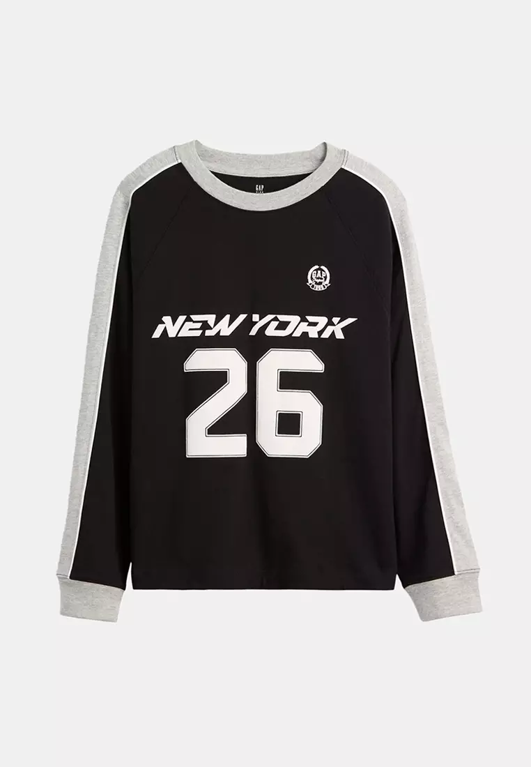 25% OFF GAP Graphic Long Sleeves Tee